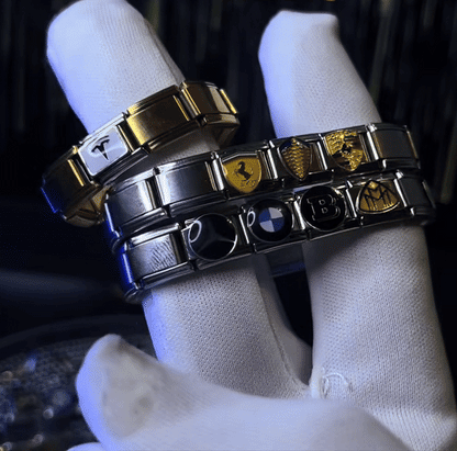 Pulsera Italiana Edición Autos de Lujo